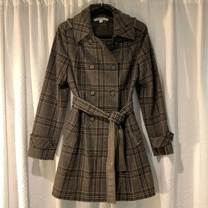 DKNY Tweed Overcoat